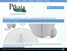 Tablet Screenshot of pikaia.eu
